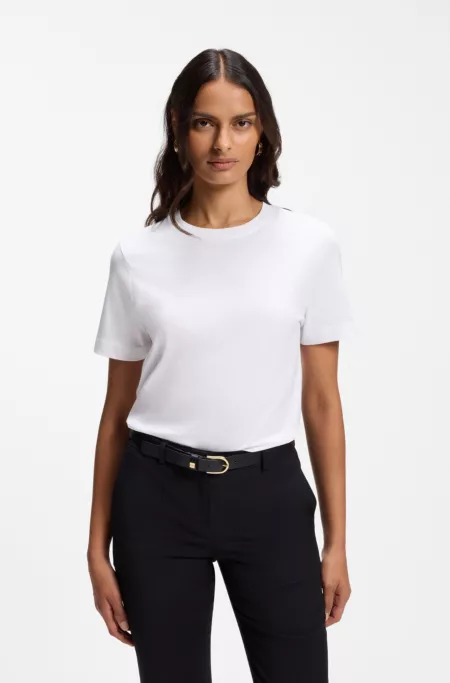 Premium cotton T-shirt with a loose fit