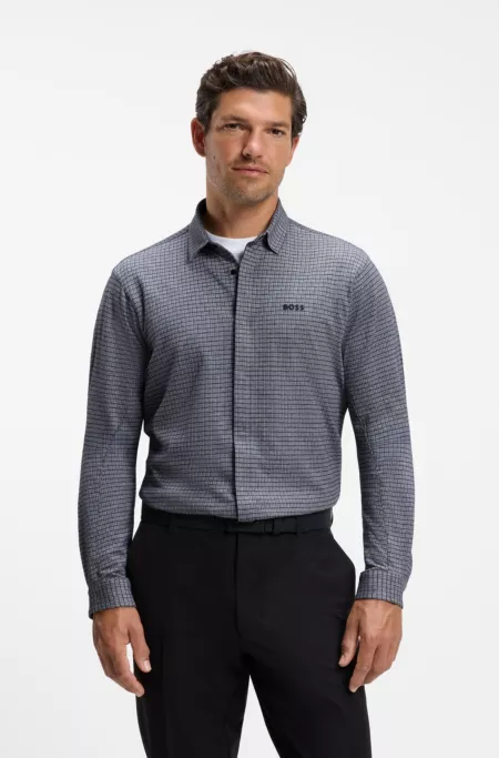 Cotton-piqué shirt