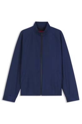 Slim-fit jacket in chalk-striped virgin wool 1