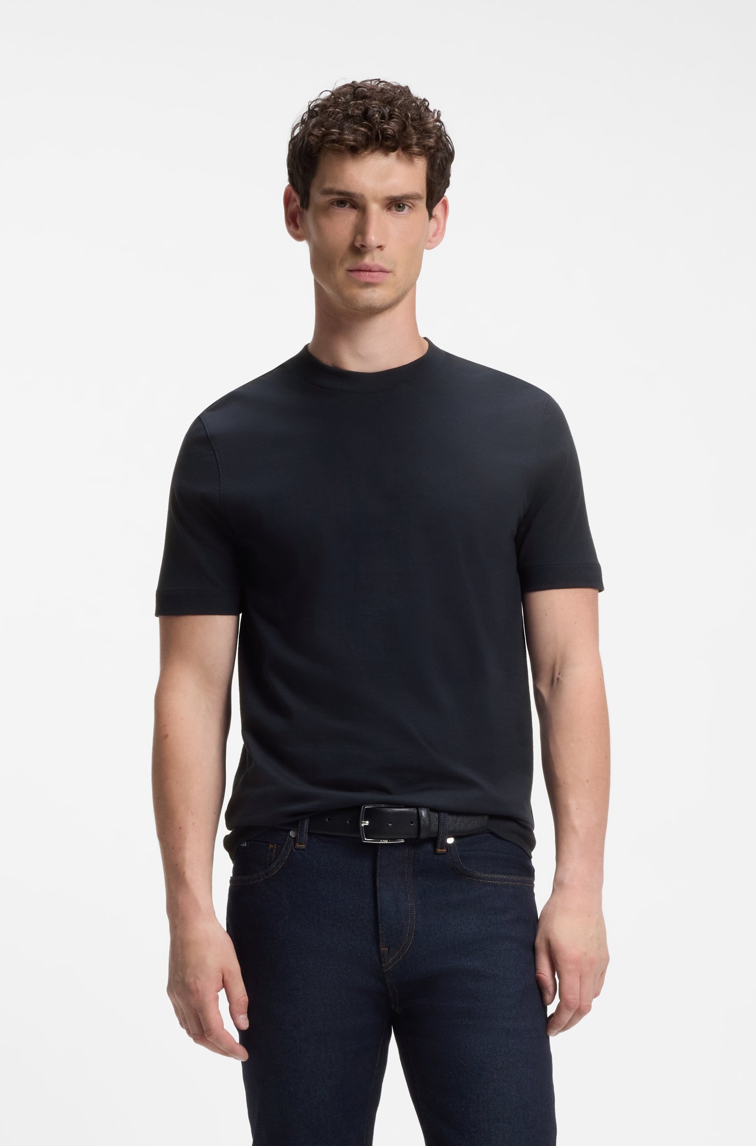 Boss Cotton T-shirt herr