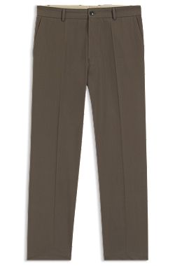 Straight-Fit Hose aus wasserabweisendem Baumwoll-Twill