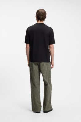 Hugo Logo-graphic T-shirt in cotton jersey herr – bild 3