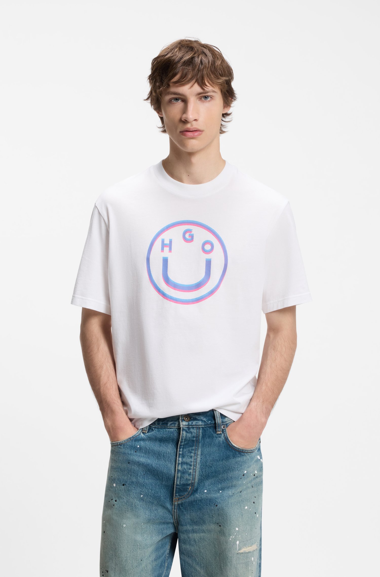 Hugo T-shirt 'Nerpient' herr – bild 2