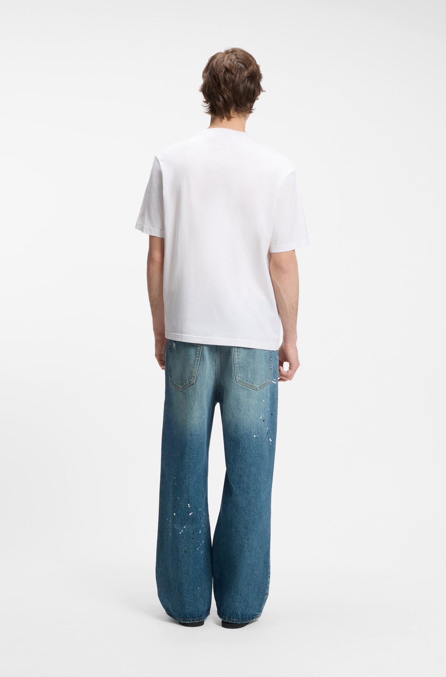 Hugo T-shirt 'Nerpient' herr – bild 4