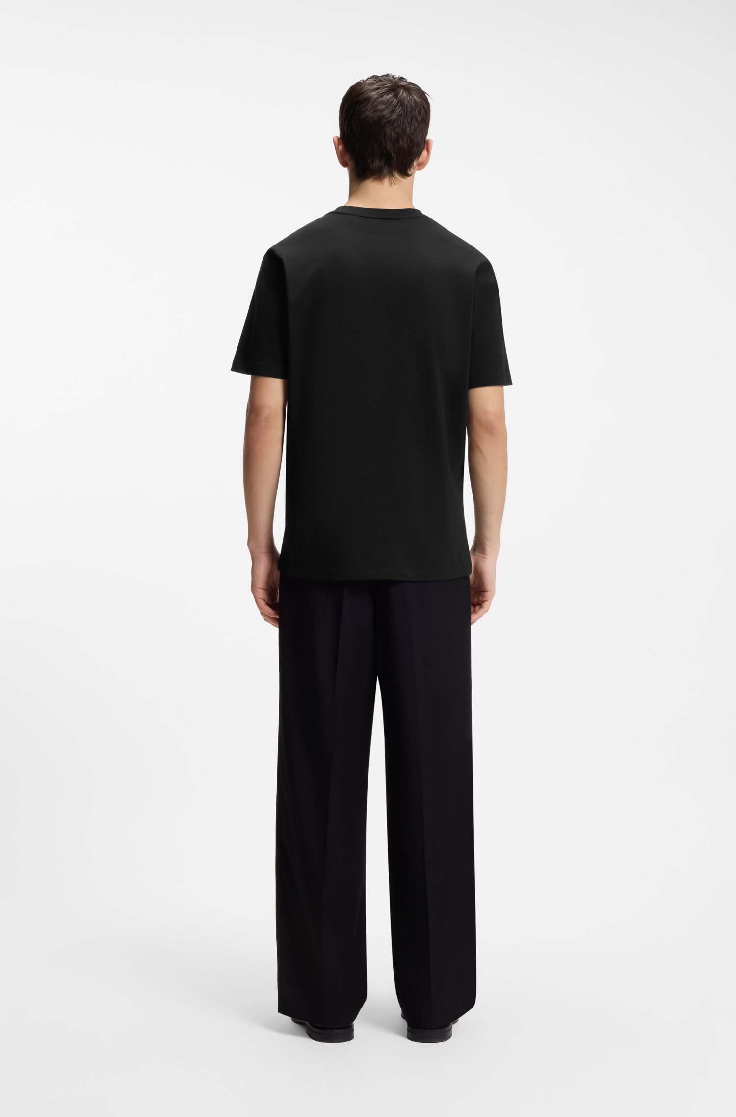 Hugo T-shirt 'Durectee' brun / pueblo / röd herr – bild 4