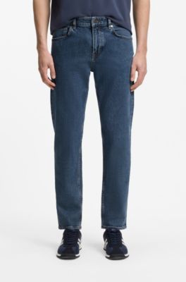 Regular-fit Maine-jeans van comfortabel stretchdenim, Blauw