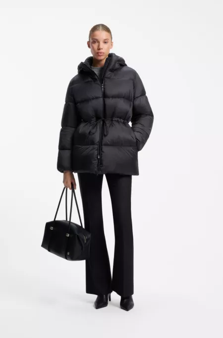 Wasserabweisende Relaxed-Fit Steppjacke