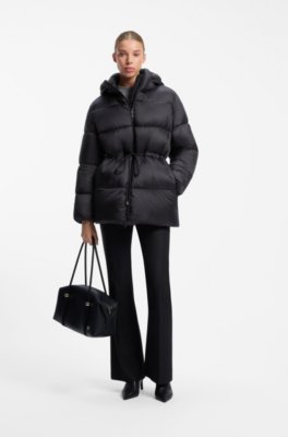 Hugo Relaxed-fit water-repellent puffer jacket dunjackor dam – bild 2