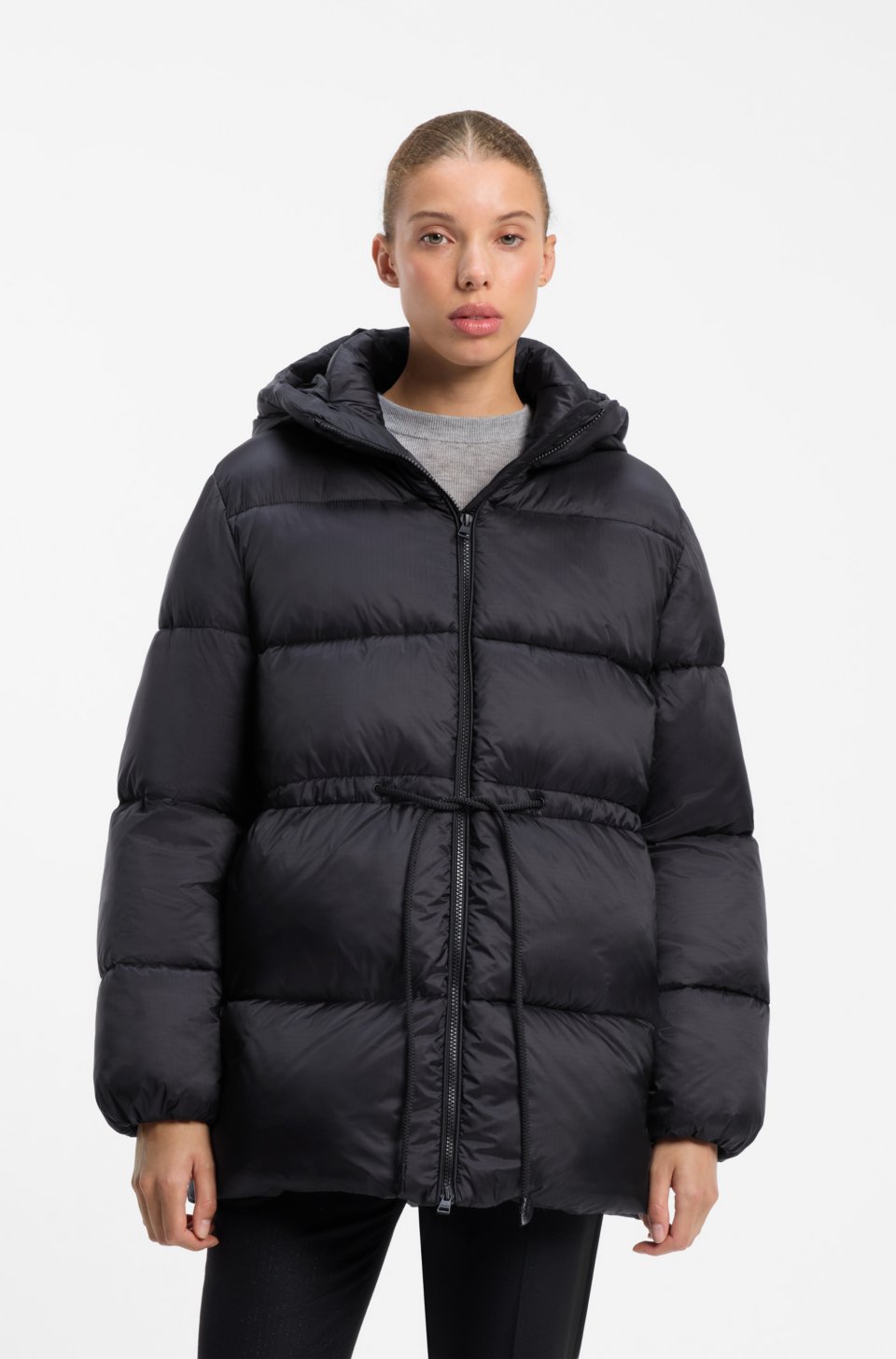 Relaxed-fit water-repellent puffer jacket