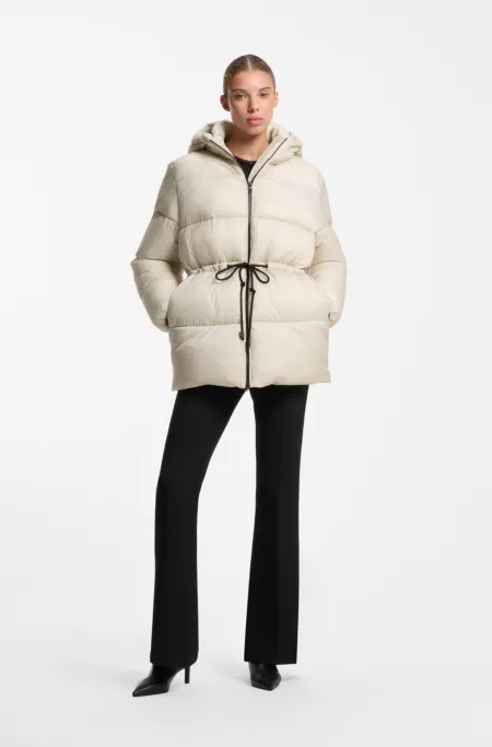 Wasserabweisende Relaxed-Fit Steppjacke