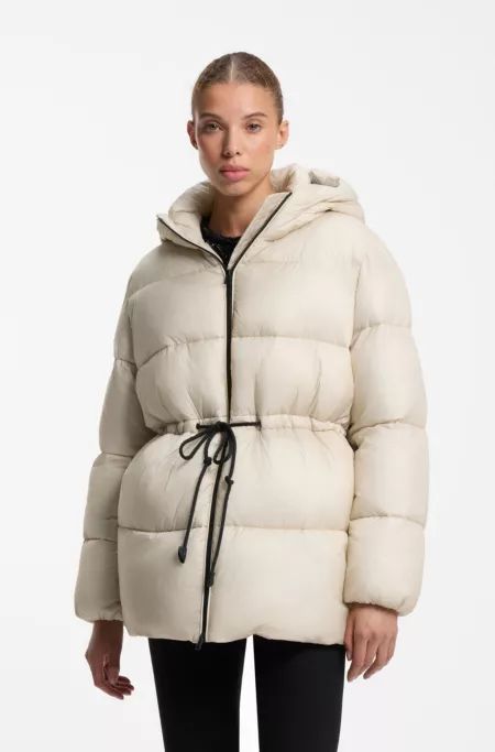 Wasserabweisende Relaxed-Fit Steppjacke