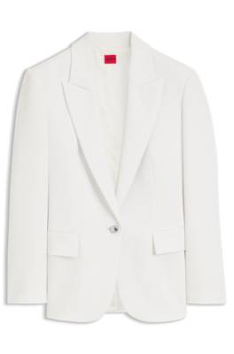 Regular-fit blazer with metal button 1