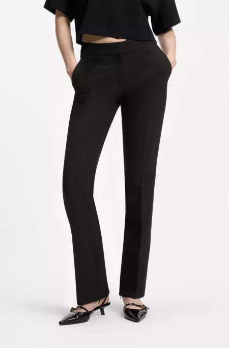 Slim-Fit Hose aus Stretch-Twill