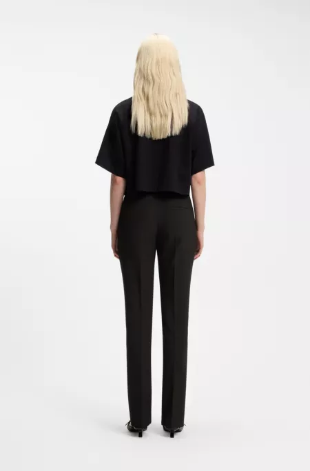 Slim-Fit Hose aus Stretch-Twill