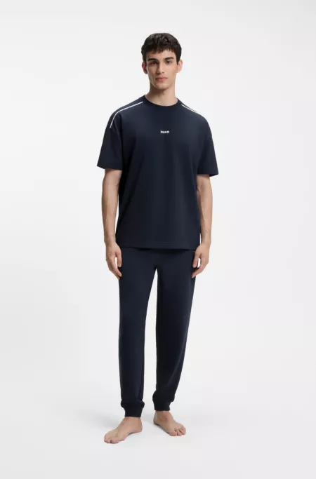 T-shirt Relaxed Fit à logo imprimé à haute densité