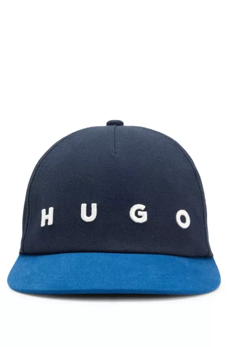 Soft cotton 5-panel cap with snapback