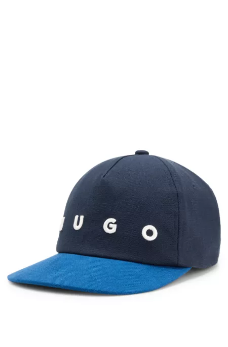 Soft cotton 5-panel cap with snapback