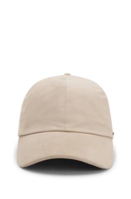 Boss Cotton-gabardine cap with suede visor kepsar herr – bild 4