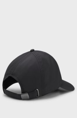 Peached cap with quilted Double B monograms, Black