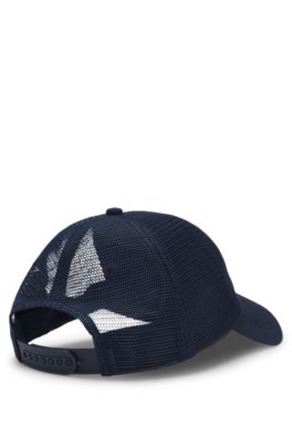 Boss Cotton-twill cap with mesh sides kepsar herr – bild 2