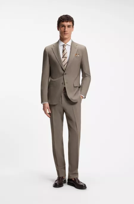 Costume Slim deux pièces en laine vierge
