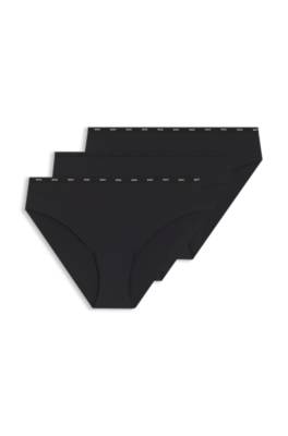 Three-pack of low-rise briefs with clean finishes 1