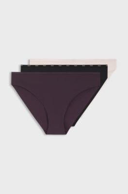 Three-pack of low-rise briefs with clean finishes, Assorted-Pre-Pack