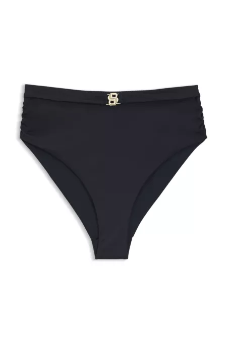 High-waisted bikini bottoms with Double B monogram