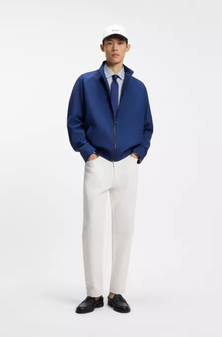 Jean Relaxed Tapered en denim imprimé