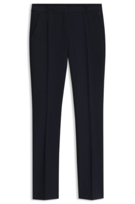 Virgin-wool trousers, Dark Blue