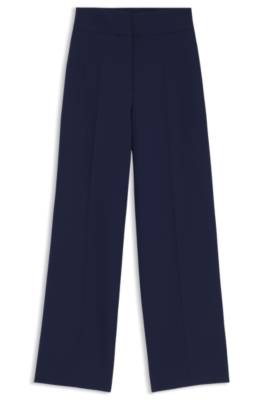 Regular-fit trousers with wide leg 1
