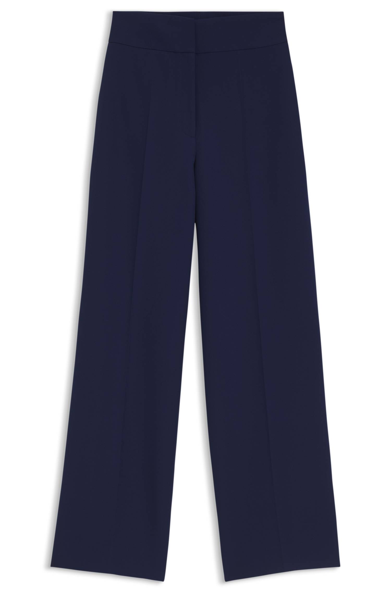 Hugo High-waisted wide-leg trousers in stretch fabric byxor dam – bild 4