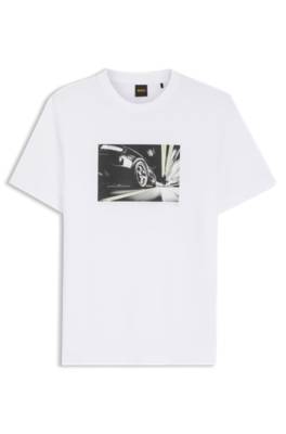 Regular-fit T-shirt in lightweight cotton jersey 1