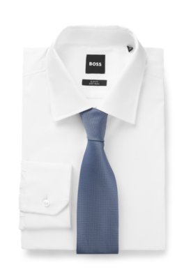 Boss Formal tie with jacquard pattern slipsar herr – bild 2
