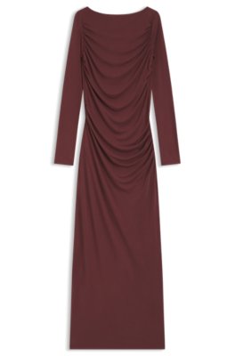 Hugo Slim-fit jersey dress festklänningar dam – bild 3