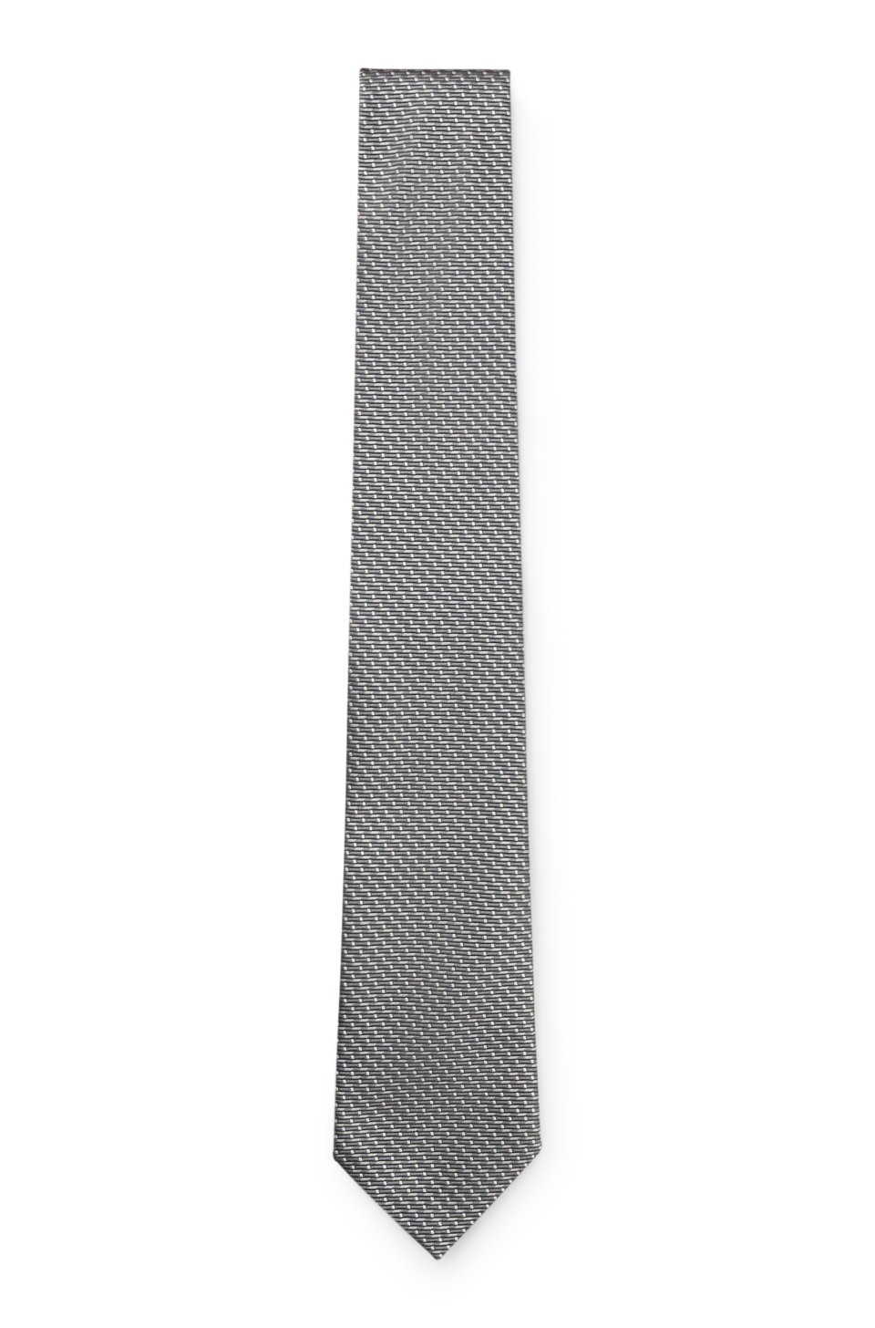 ONE Silk tie with jacquard pattern