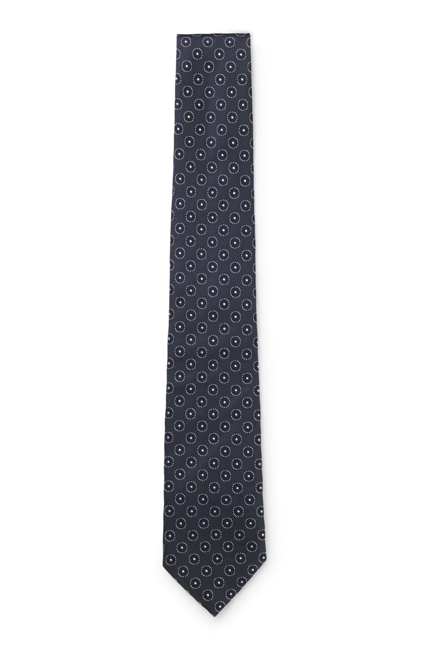 Boss ONE Silk tie with jacquard pattern slipsar herr