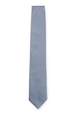 BOSS ONE Silk tie with jacquard pattern 1