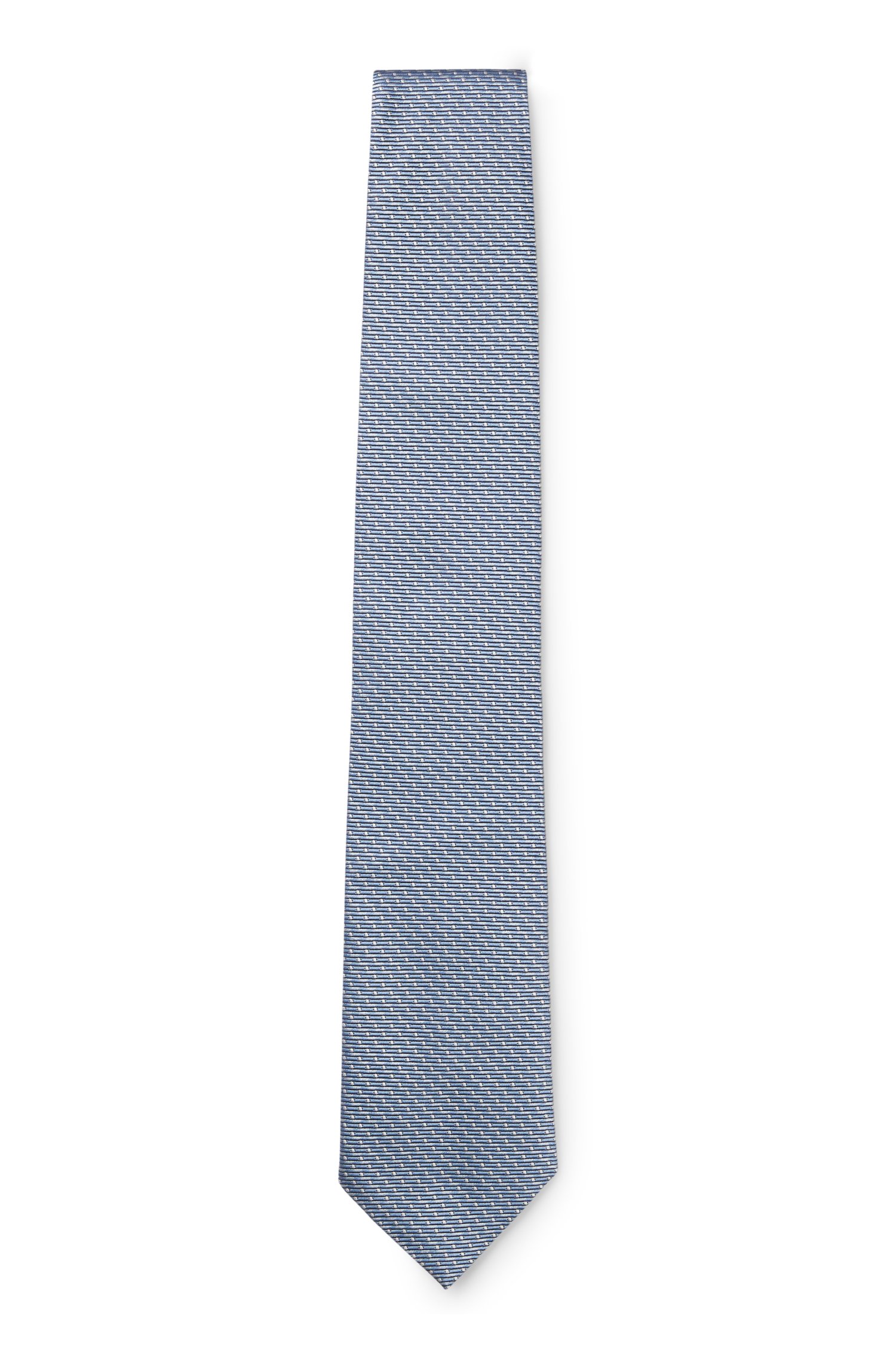 Boss ONE Silk tie with jacquard pattern slipsar herr
