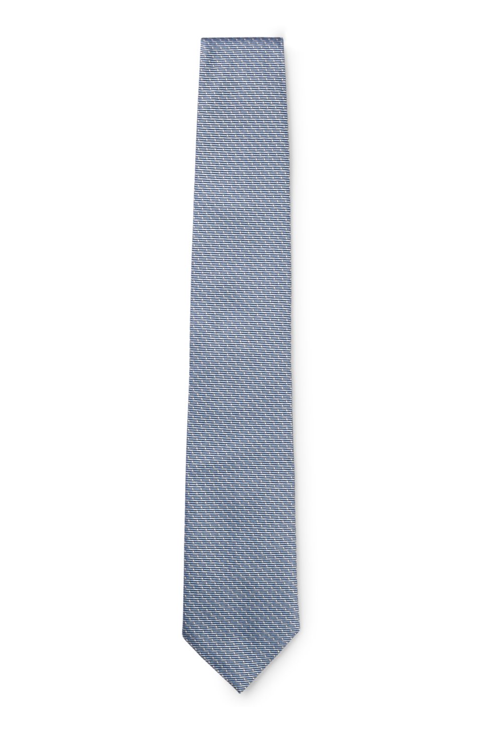ONE Silk tie with jacquard pattern