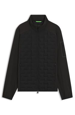 Water-repellent jacket with certified down filling