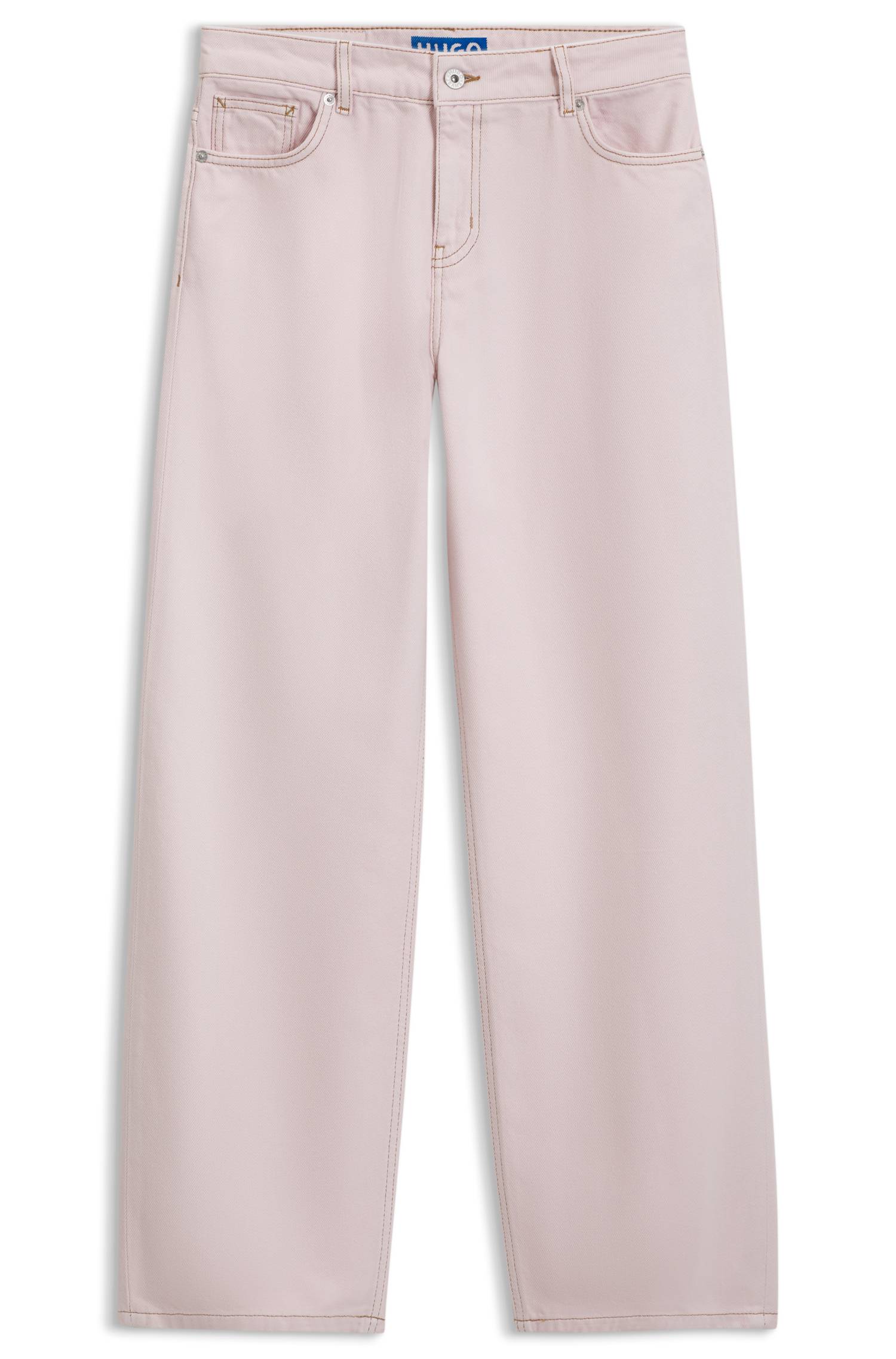Hugo Loose-fit jeans in rose-coloured denim dam – bild 4