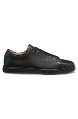 Boss Gary trainers in brushed leather låga sneakers herr – bild 3