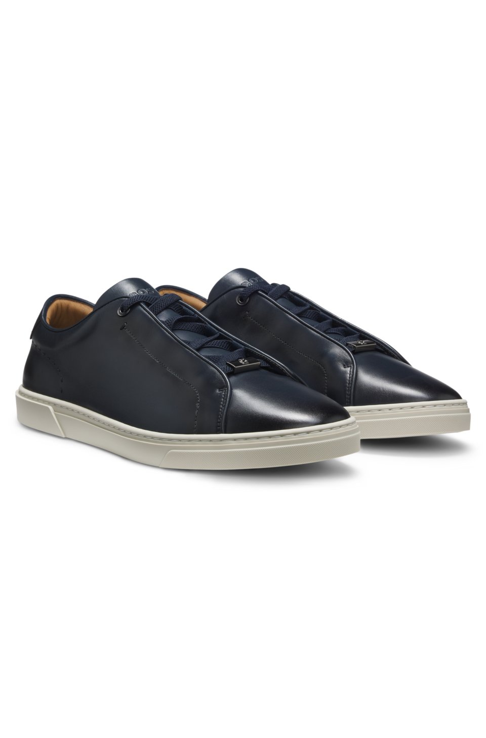 Gary trainers in brushed leather