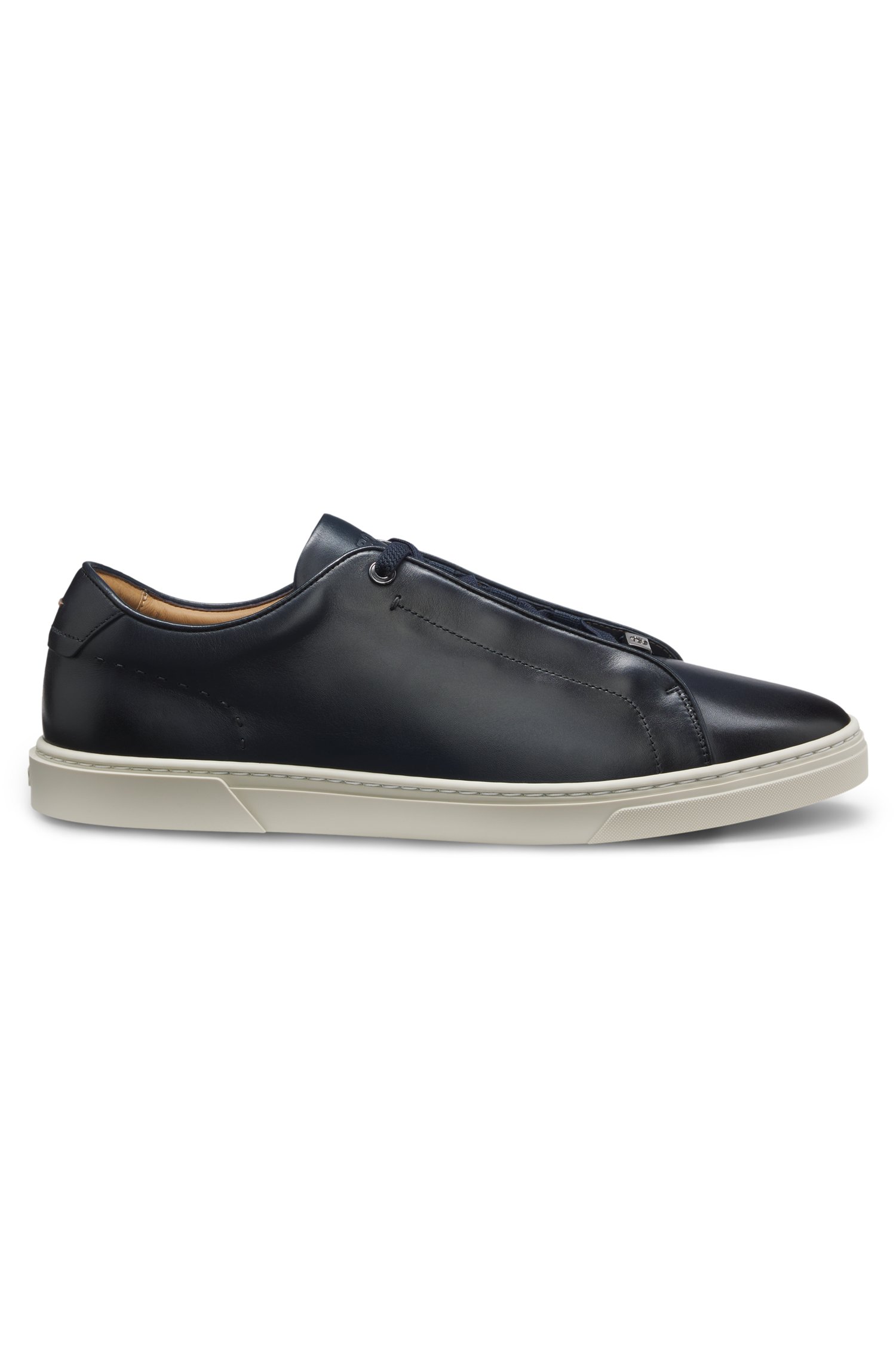 Boss Gary trainers in brushed leather sneakers herr – bild 3