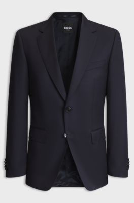 BOSS ONE Slim-Fit Sakko, Dunkelblau