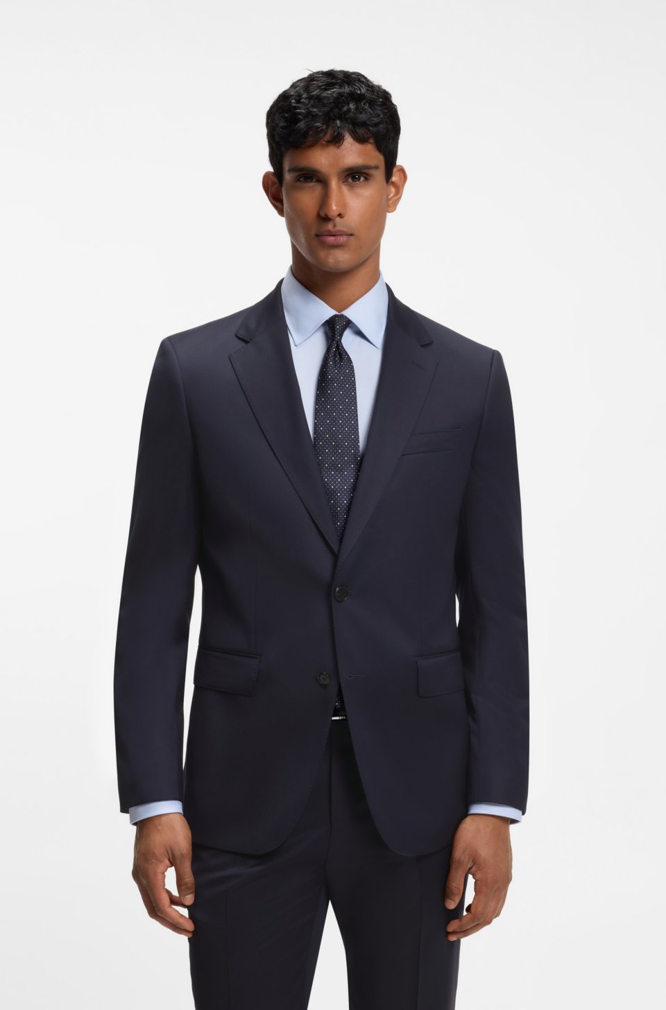 ONE slim-fit suit jacket