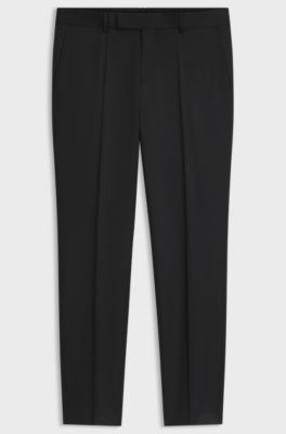 BOSS ONE slim-fit trousers, Black