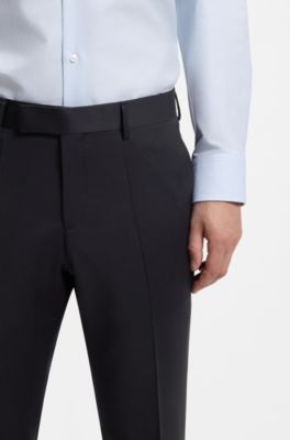 BOSS ONE slim-fit trousers, Dark Blue