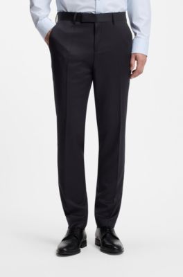BOSS ONE slim-fit trousers, Dark Blue